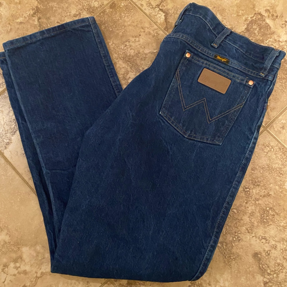 Wrangler Men’s 13MWZ Cowboy Cut denim jeans Sz 40x32